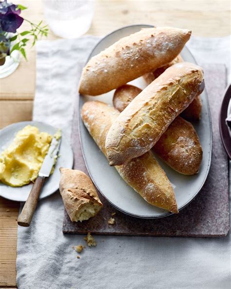 how to make mini baguettes.